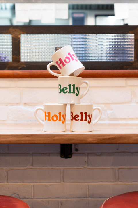  New HolyBelly Mug! - Full set of 4