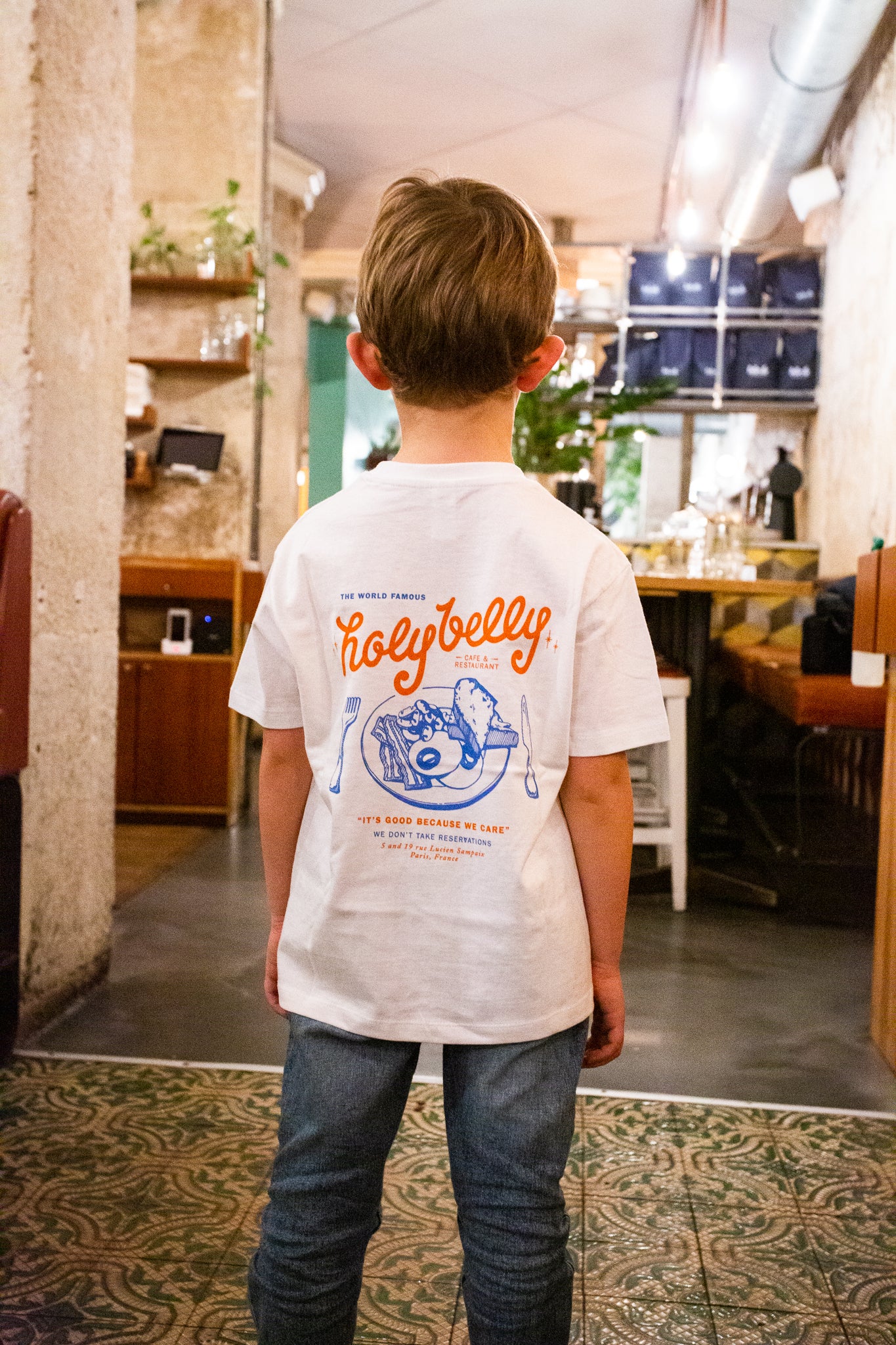 Holybelly Kids Tee - White
