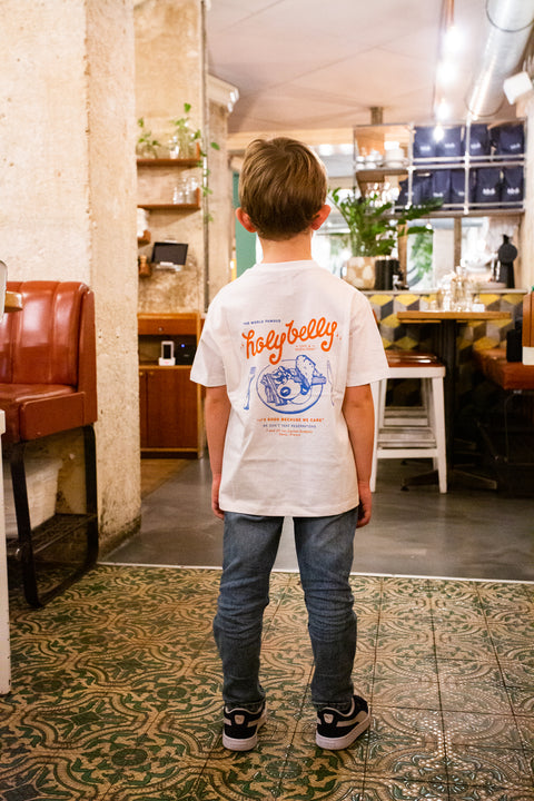  Holybelly Kids Tee / White